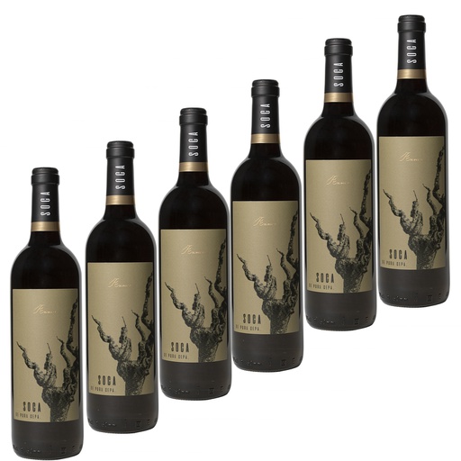 [2VRESOX6] CAJA 6 BOTELLAS TINTO SOCA RESERVA
