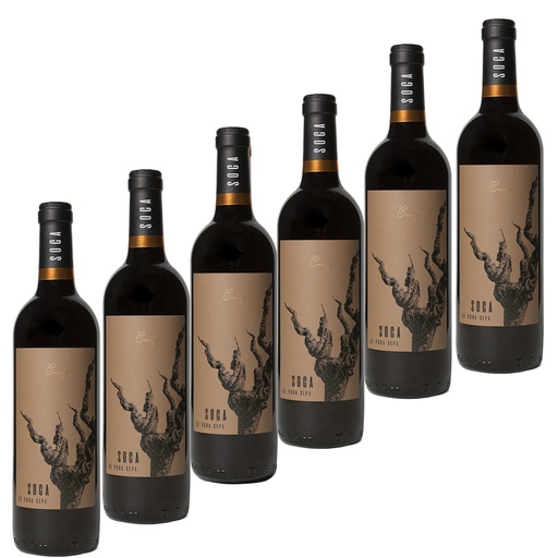 [2VCSOX6] CAJA 6 BOTELLAS TINTO SOCA CRIANZA