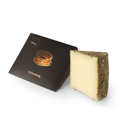 [9QRVE2E] Cuña 200 g aprox. Queso 100 % Oveja con Romero VEGAMAR Estuchado