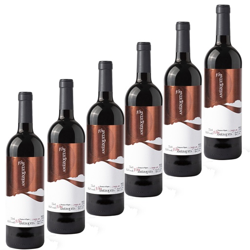 [2CRVAX6] CAJA 6 BOTELLAS VINO TINTO RIOJA VIÑA AMEZQUETA CRIANZA