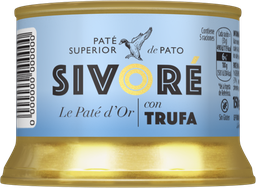 [8PPST1] Lata Paté Superior de Pato con Trufa 150 g SIVORÉ Le paté d'Or