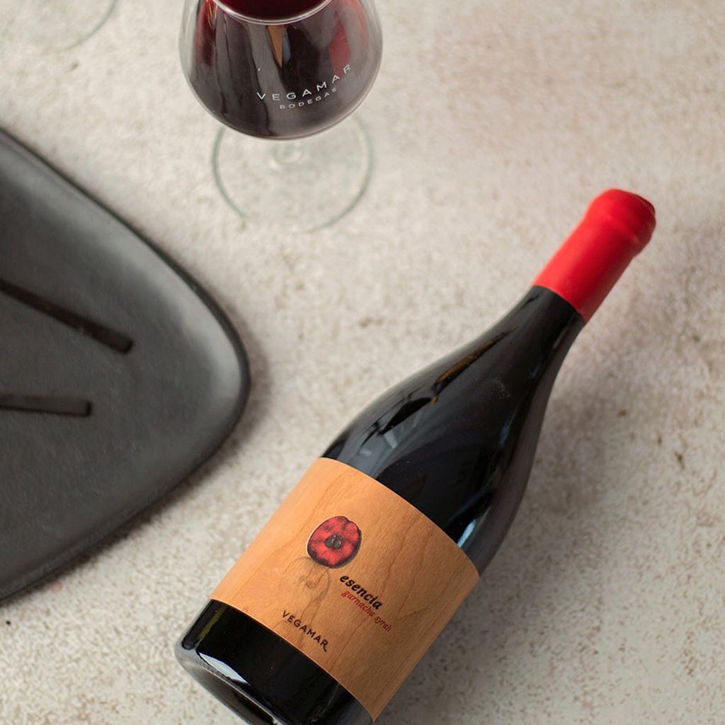 Botella Vino Tinto de Autor ESENCIA VEGAMAR Garnacha Syrah